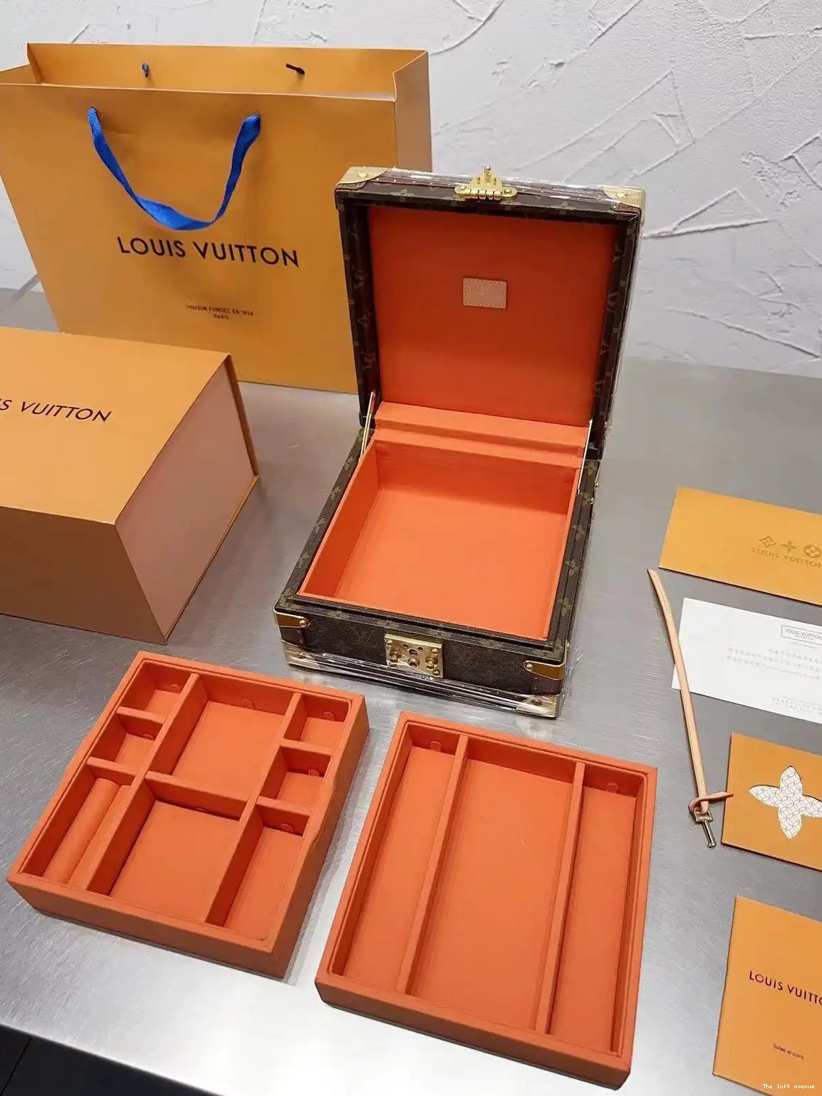 CUSTOM LV JEWELRY BOX 0627
